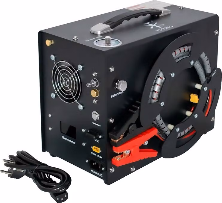 Compressore d'aria TUXING, pressione 4500 PSI, pompa a pistoni a due stadi, TXES062, 220V