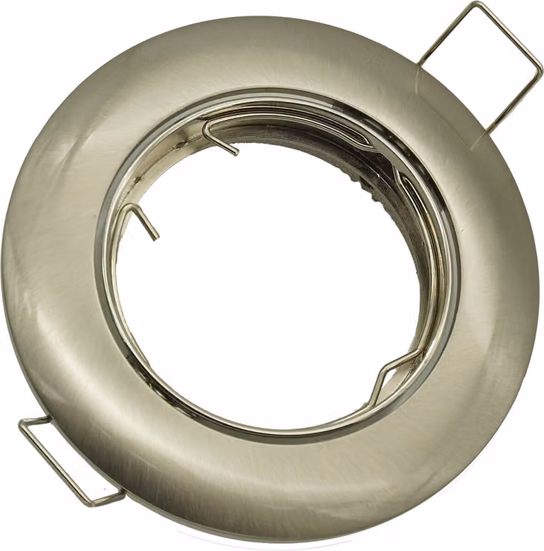 Faretto da incasso mobile rotondo argento satinato GU10 ID-1061 Idealed