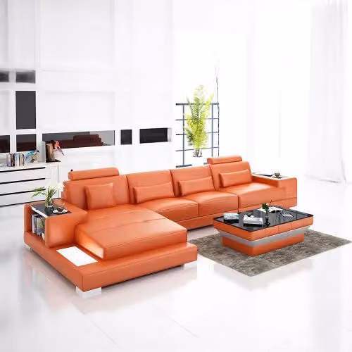 Wohnzimmer Sofa Polster Eckcouch Ledercouch Design Couchen Sofas Ledergarnitur