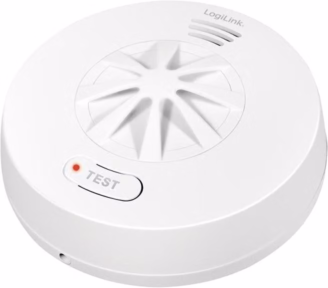 LogiLink SC0232 Rilevatore di calore LogiLink, bianco, segnale di allarme: circa 85 dB