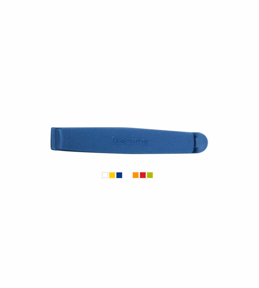 Clip per sacchetti Presto Tescoma, blu, 6 pezzi, 9 cm