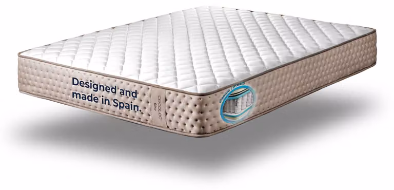 Materasso ibrido, dimensioni 90x190 cm, altezza 26 cm, 7 zone, con sistema a molle insacchettate
