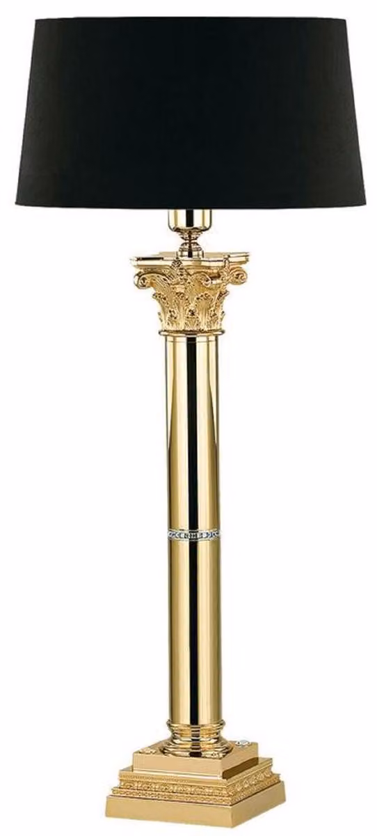 Casa Padrino lampada da tavolo barocca oro/nero h. 74 cm