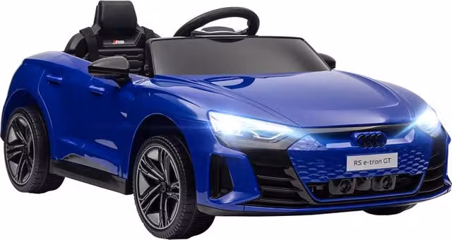 Auto elettrica per bambini zephmum Blu con telecomando e batteria ricaricabile