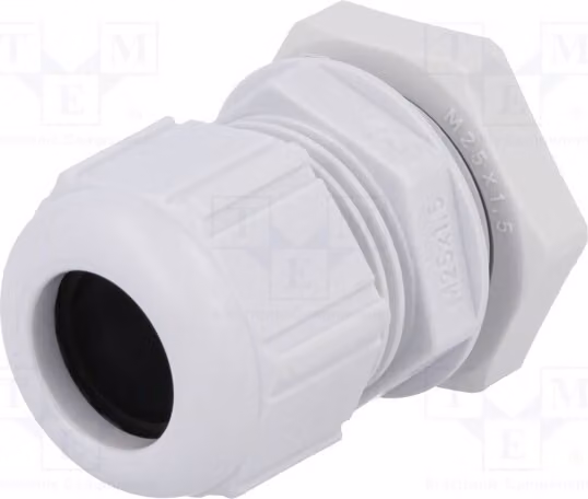 1 x Raccordo per cavo, materiale: grigio, codice prodotto: 22742501, grado di protezione IP68, filettatura M25
