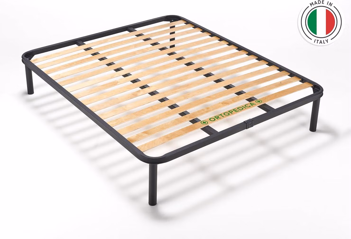 Rete Letto a Doghe in Legno APPLE 120x195 cm