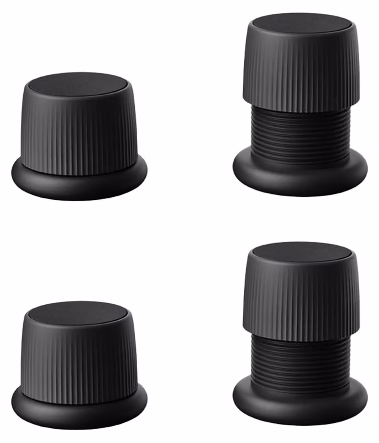 Solidchoice - Set di 4 Rialzi Regolabili per Mobili, Ideali per Divani e Letti