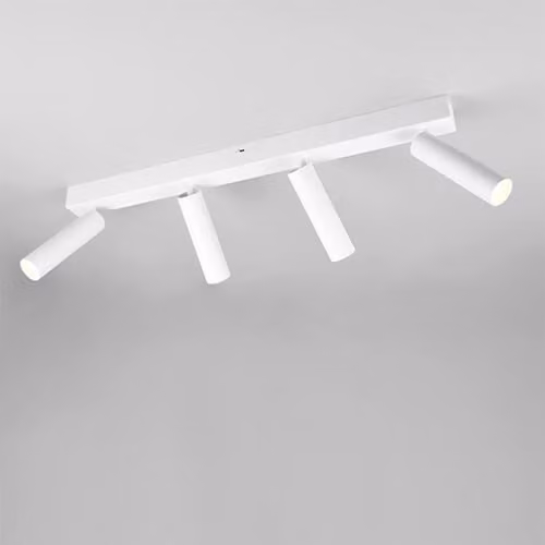 TRIO-Leuchten faretto AMBALA WHT 65x17,50x13 cm faretto da soffitto bianco