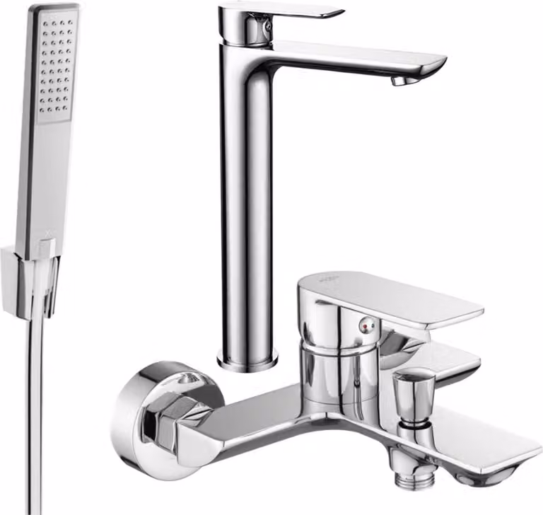 Mexen Alfa R72 set da bagno, cromo - 745713R72-00