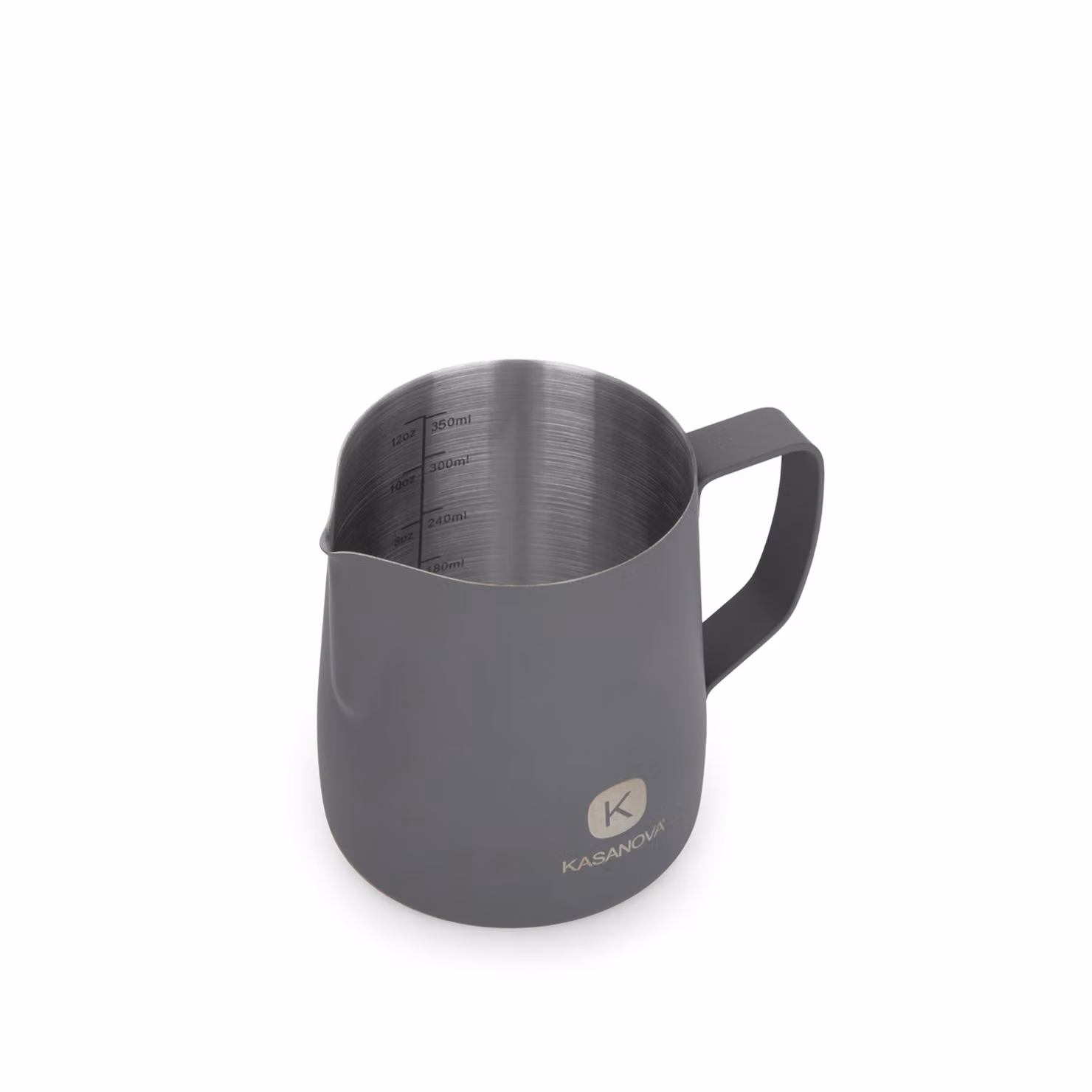 Bricco per latte KASANOVA in acciaio inox grigio, 350 ml – 2
