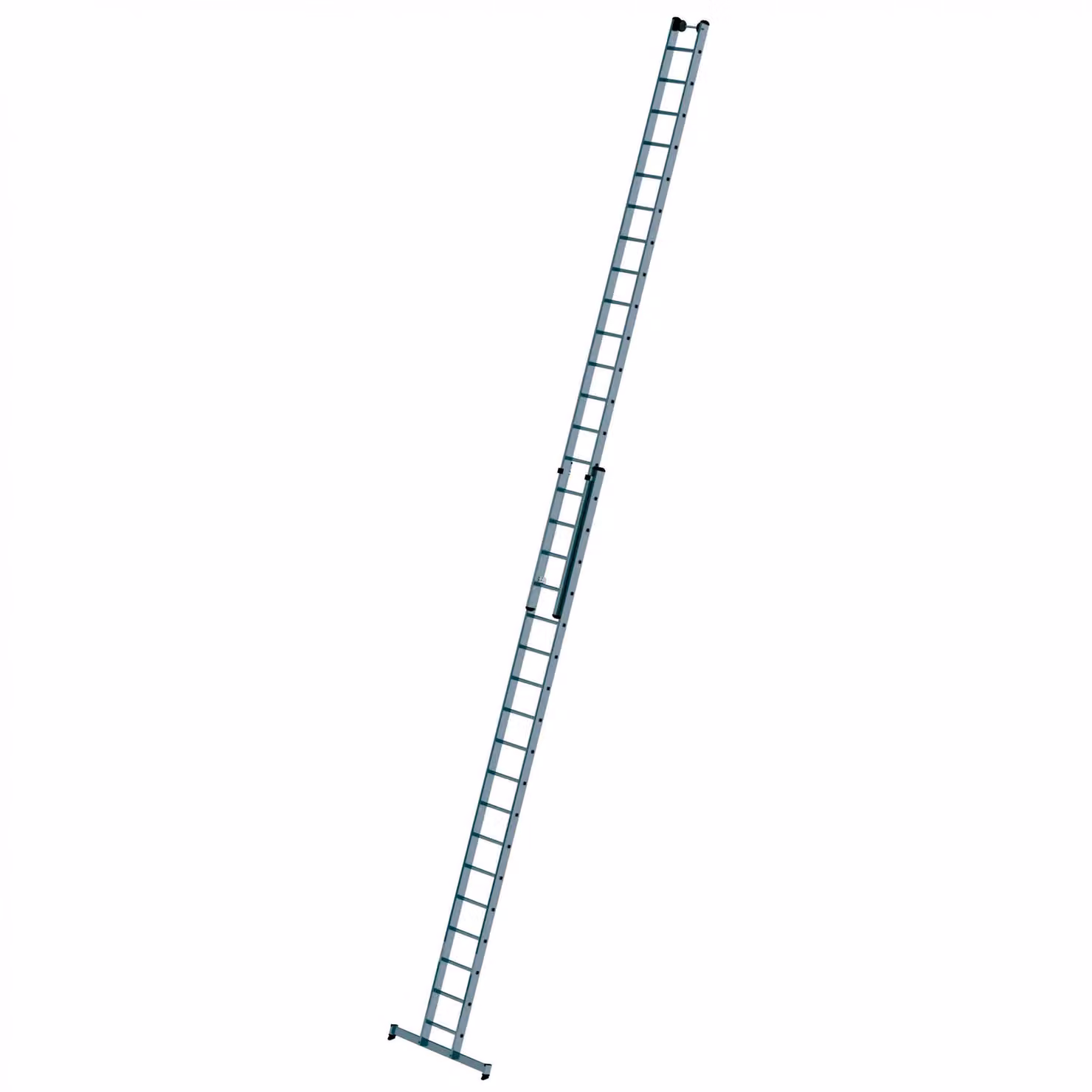 Scala a sfilo a 2 sezioni con traversata standard 2x18 pioli