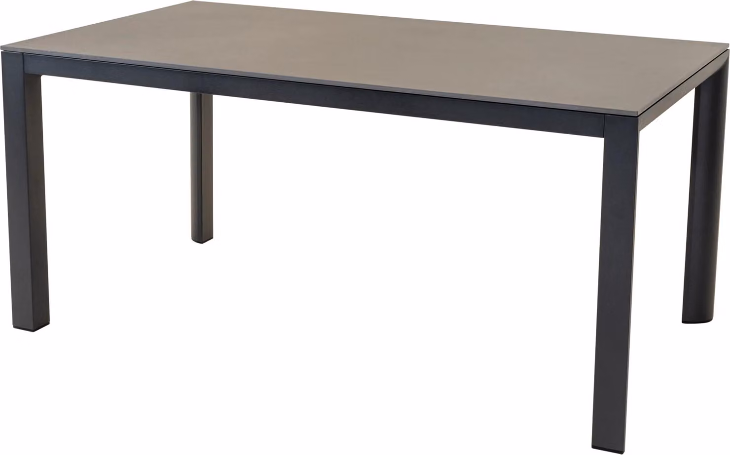 Tavolo - 160x90 cm - Alluminio - Pietra sinterizzata 11 mm