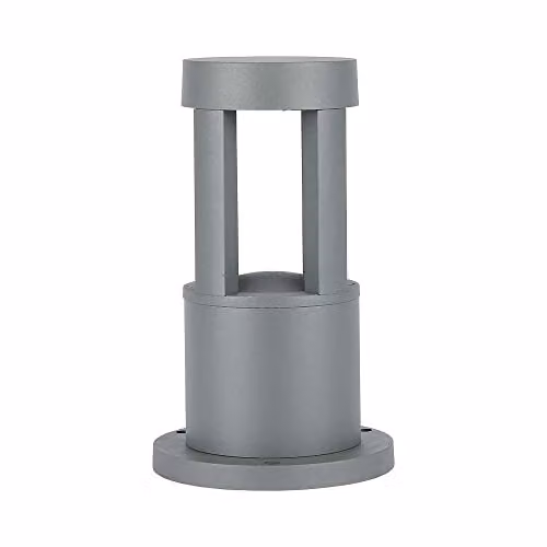 Lampada LED da Giardino Fissaggio a Terra LED COB 10W Colore Grigio h:25cm 3000K IP65