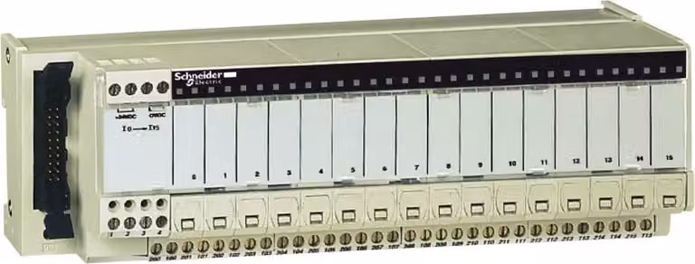 Modulo di uscita Schneider Electric a 16 relè 24 V (ABE7P16T334)