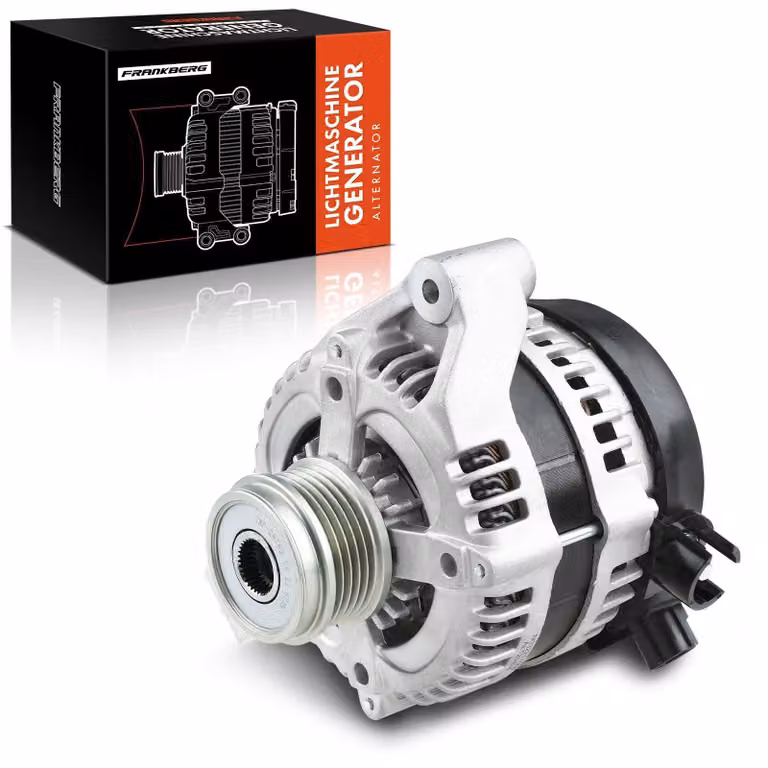 Alternatore 120 A - 12 Volt - Volano libero con 5 scanalature - Diametro del disco del volano: 56 mm