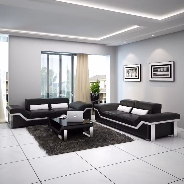 Sofagarnitur 3+3 Sitzer Set Design Sofa Polster Couchen Couch Modern Luxus