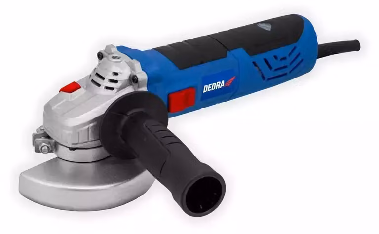 Smerigliatrice angolare 125 mm 1100 W con regolazione della velocità di rotazione
