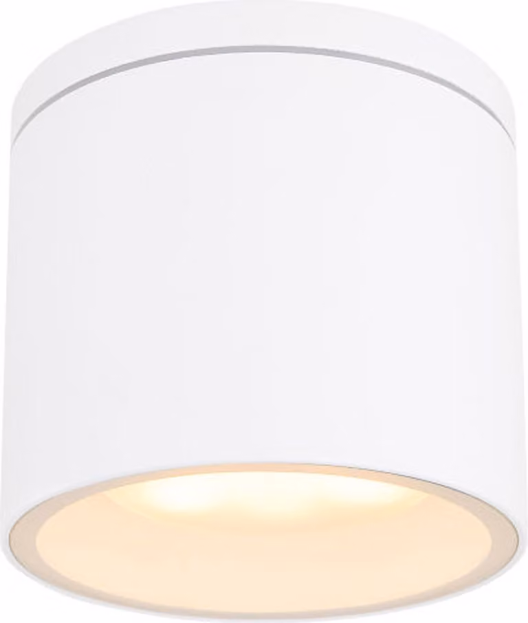 Apparecchio da soffitto per esterni Globo 32063W ALCALA IP44 GX53 11 W bianco