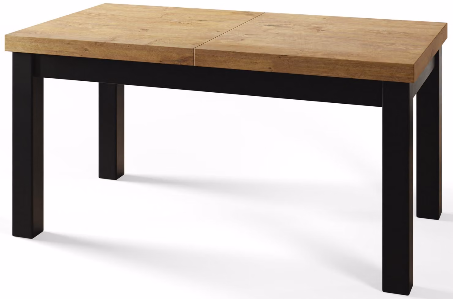Tavolo Rettangolare per Sala da Pranzo Classico, Allungabile, Dimensioni: 120-160 cm, Lancelot