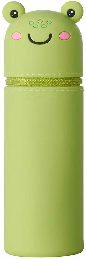 Portaoggetti da scrivania kawaii per bambini e bambine, in morbido silicone con chiusura a scatto