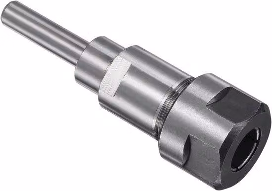 Adattatore Acciaio al carbonio per trapano a tazza, da 8 mm a 12 mm, in acciaio
