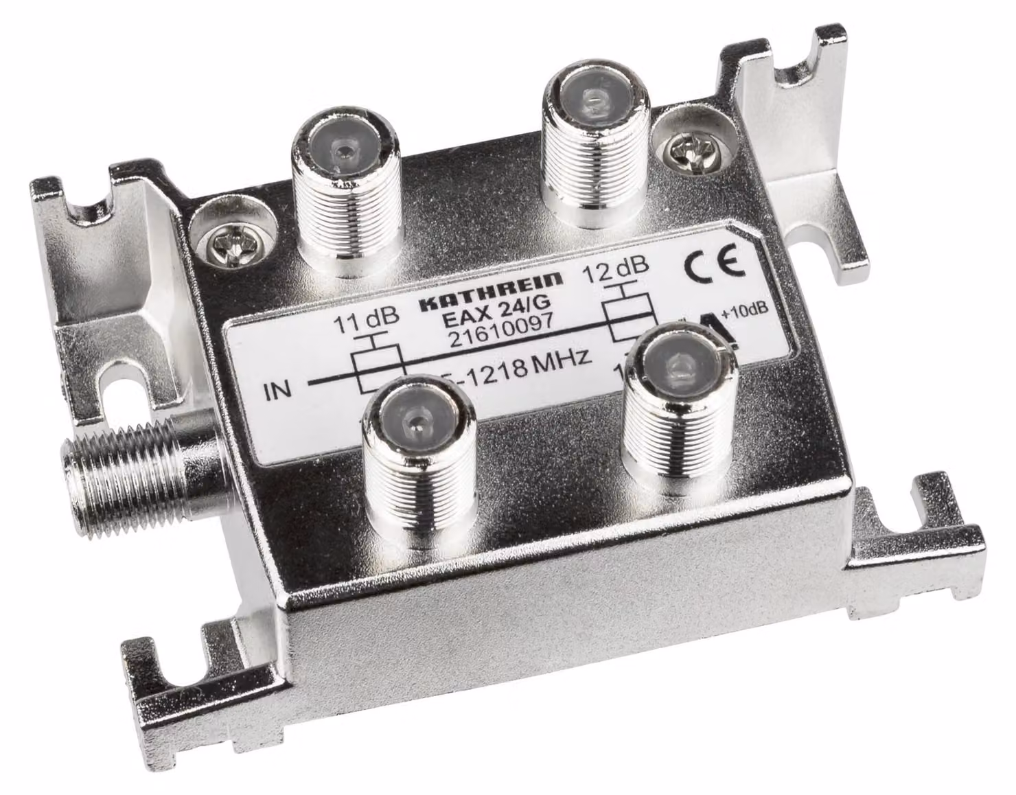 Splitter terminale Kathrein F 4f. 5-1218 MHz 11/12dB EAX 24/G