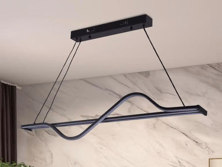 Lampada a sospensione a LED con telecomando, 70W - J4351/B