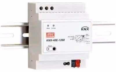 Alimentatore MEAN WELL KNX da 1280 mA, induttanza integrata, funzione di diagnostica, 1 pz.