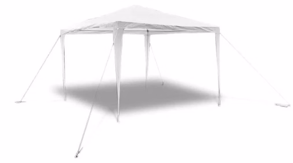 Gazebo da giardino con tetto a piramide, dimensioni 3 x 3 metri