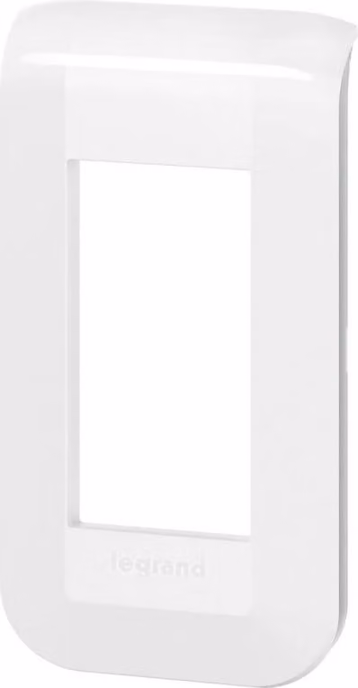 Piastra Legrand bianca, modello XL, finitura impeccabile, ideale per grandi superfici - Legrand