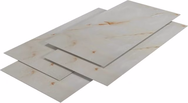 Set di 8 pannelli murali decorativi 120 x 60 cm marmo beige chiaro 03_0010675