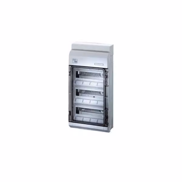 Quadro di distribuzione piccolo HENSEL AP 3x12TE Kst IP65