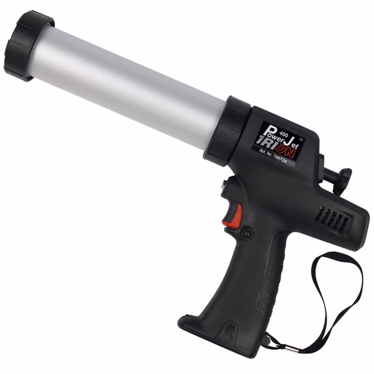 Pressa a batteria Powerjet-Li 400 chiusa per cartucce da 310 ml/sacchetti da 400 ml IRION