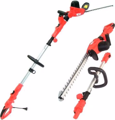 Tagliasiepi elettrico telescopico 56753 Tagliasiepi a manico lungo 750 W