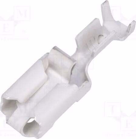 5x Connettore: piatto, 6,3 mm, 0,7÷2 mm², femmina, 0,8 mm, per cavi, isolato (articolo 154718-3)
