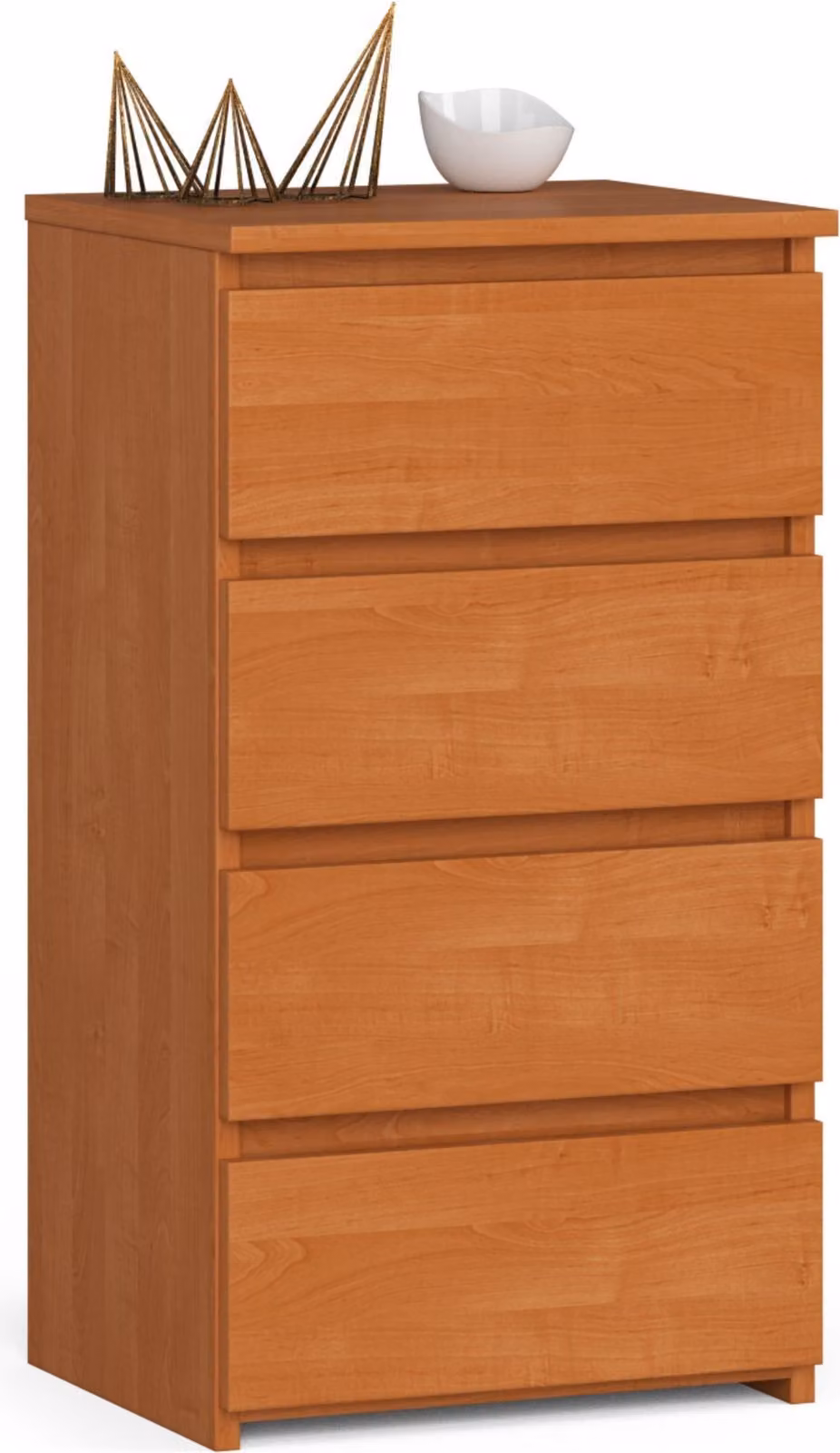 Cassettiera AKORD CL4 Ontano 40 cm 4 cassetti L40 x H74 x P35 cm
