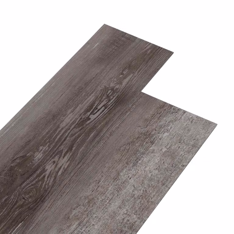 Plance per pavimenti autoadesive in PVC effetto legno grigio vidaXL L: 30,5 cm, P: 18,8 cm, H: 2,8 cm