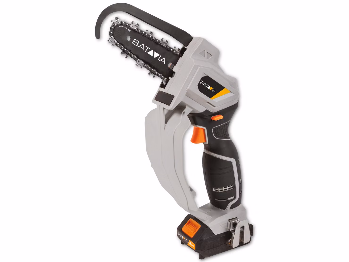 Set di motoseghe a batteria BATAVIA Nexxsaw V2 con una sola mano, 2 Ah