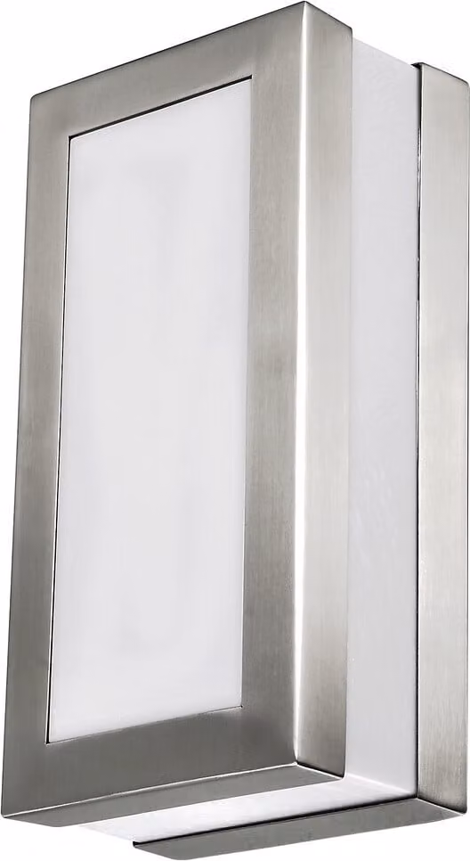 Rabalux 8170 Applique da esterno Stoccarda, E27, bianco-argento, moderna, IP44, 25cm