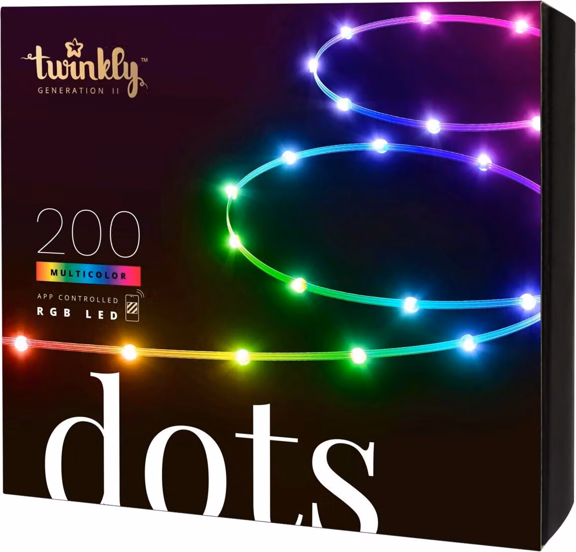 Twinkly Dots Garland Multicolor G