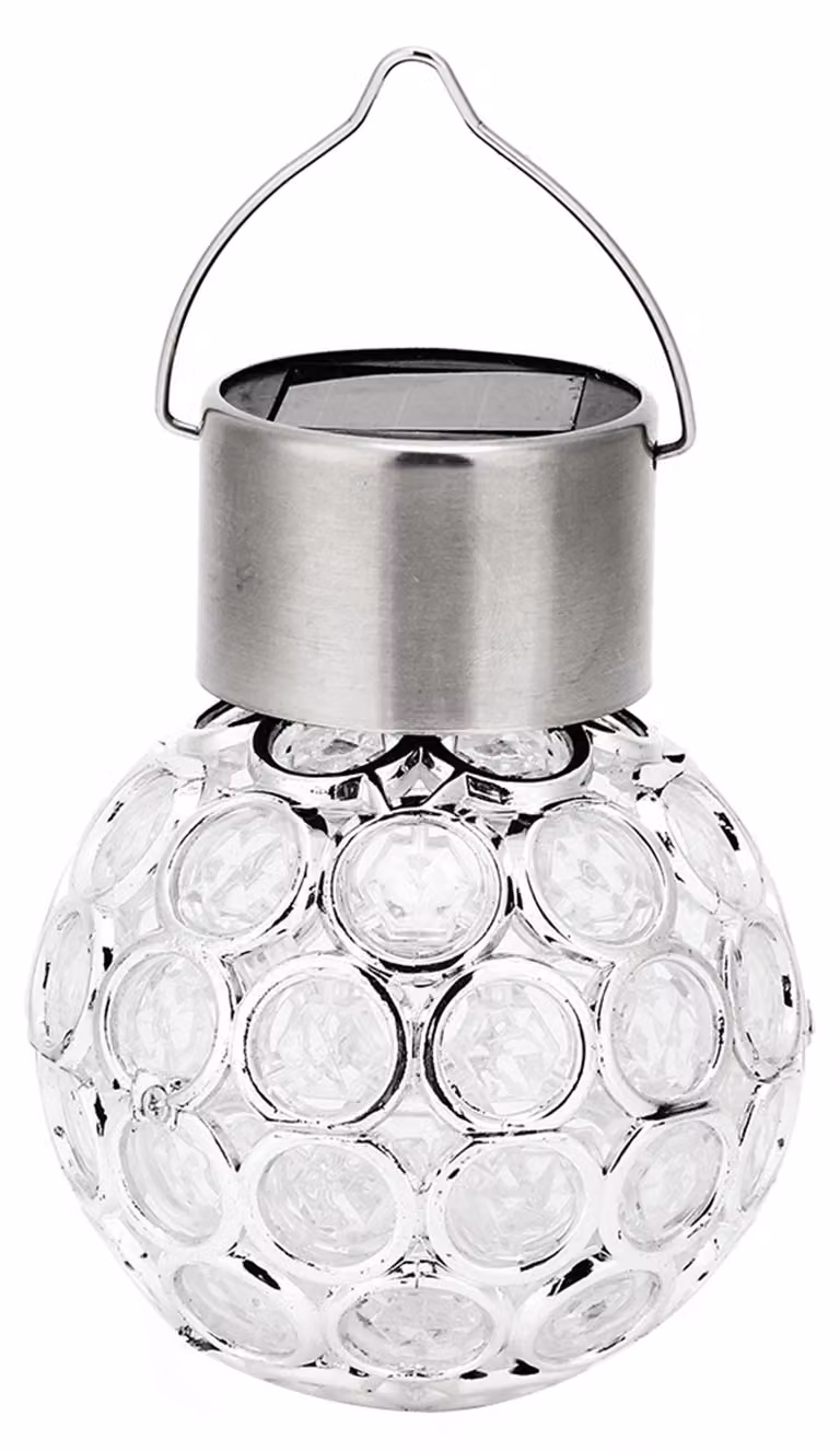 Lampada a sospensione LED solare impermeabile, illuminazione per prato e cortile, lampada decorativa per il giardino e la casa