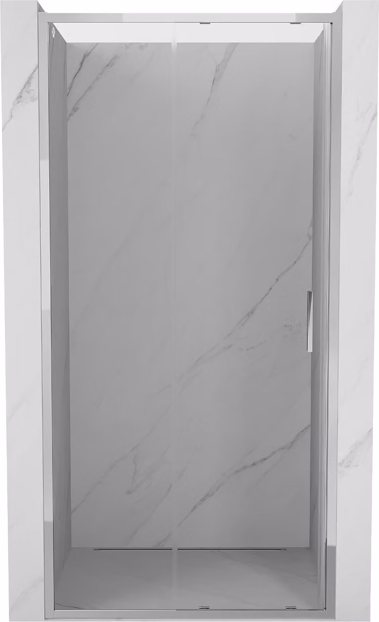 Mexen Exo porta doccia scorrevole 115 cm, trasparente, cromo - 8151-115-000-01-00