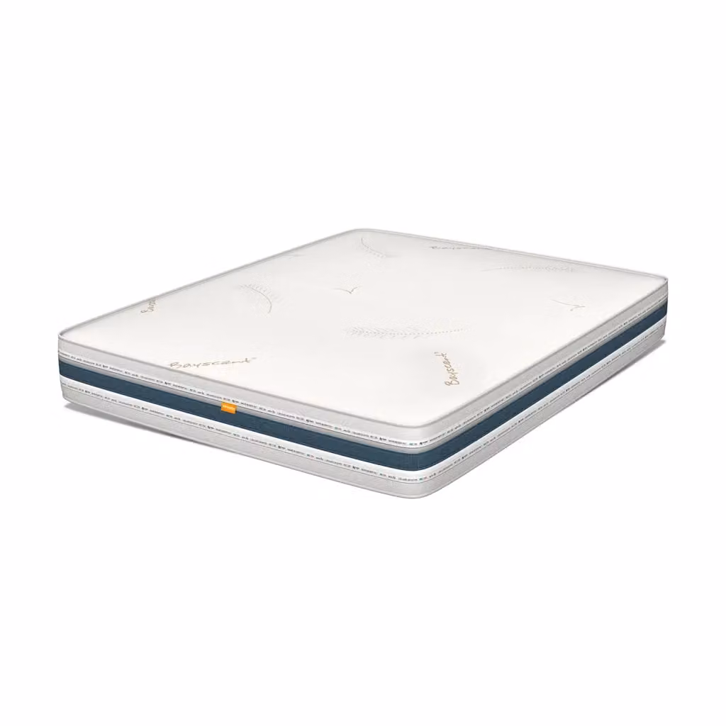 Materasso Ibrido MIASUITE con Memory Foam e Waterfoam, Bianco, L/P/H: 85 x 190 x 30 cm – 2