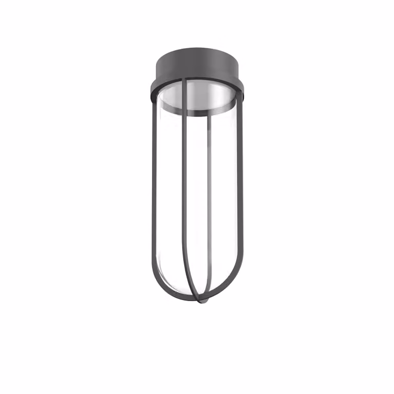 Flos - In Vitro Ceiling - Esterno - Antracite