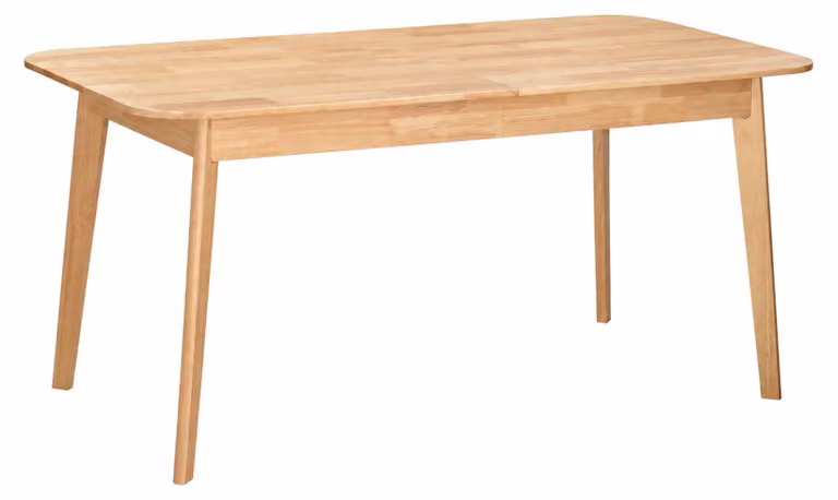 Calicosy - Tavolo da pranzo allungabile da 160 a 200 cm in legno massello - SOLINE