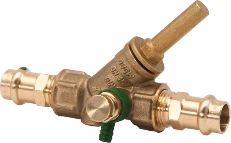 Antiriflusso Js, Con Scarico. Pressfitting, Dn15, Press15, Dvgw