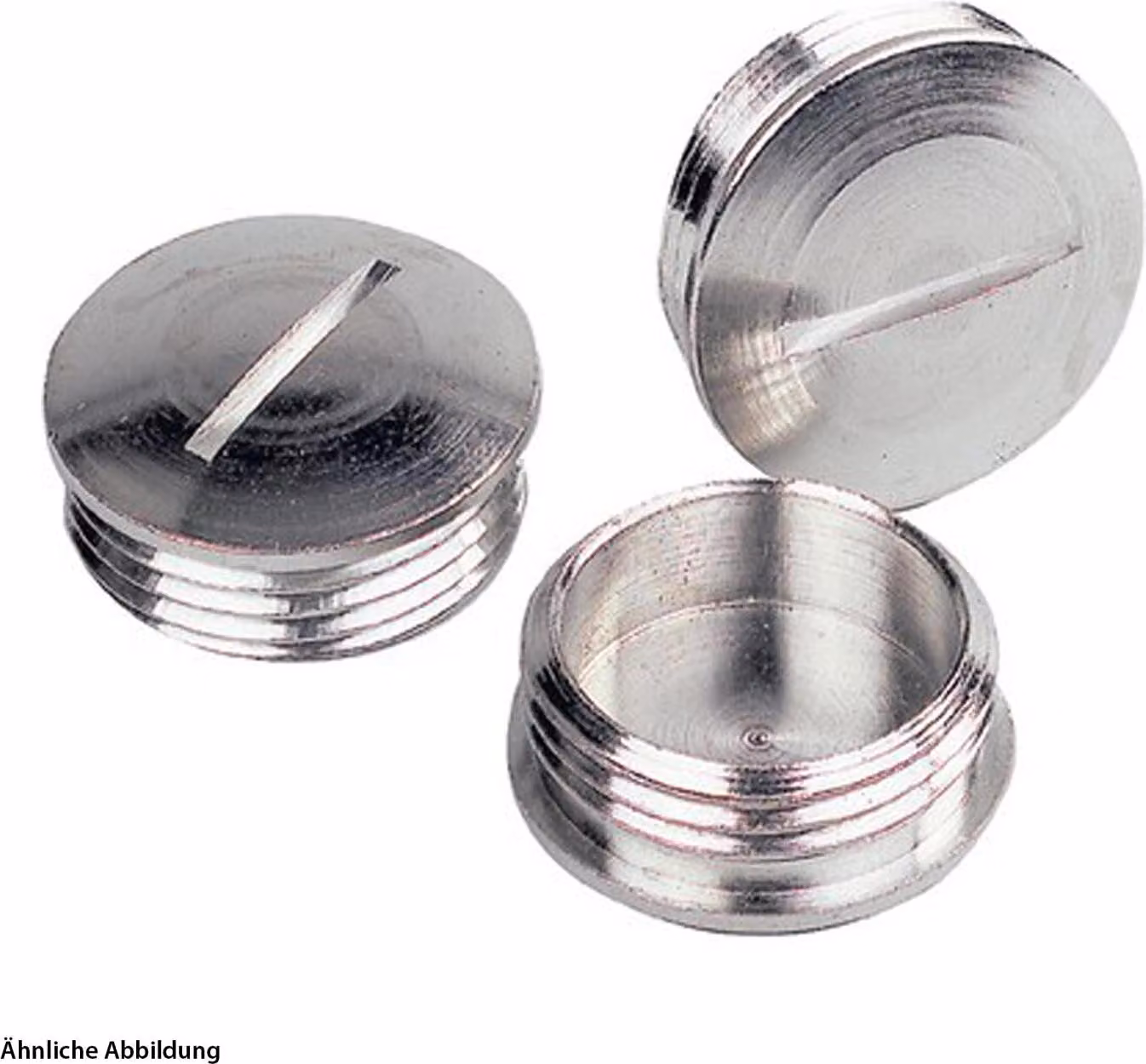 LAPP Tappo cieco PG16x1,41 rotondo con fessura Ottone (CuZn) nichelato Colore argento - 1 pezzo