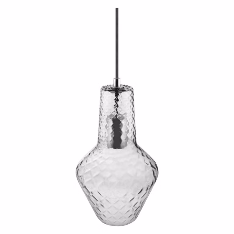 LEDVANCE lampada a sospensione per soffitto, E27, Vintage 1906® Carved / 220...240 V, materiale dell'alloggiamento: vetro