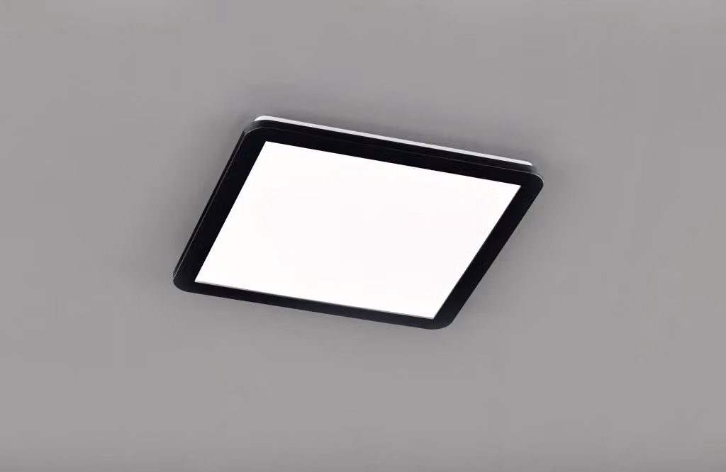 Plafoniera LED Moderna Trio Leuchten GD Trio Quadrata Nero Dimmabile – 2