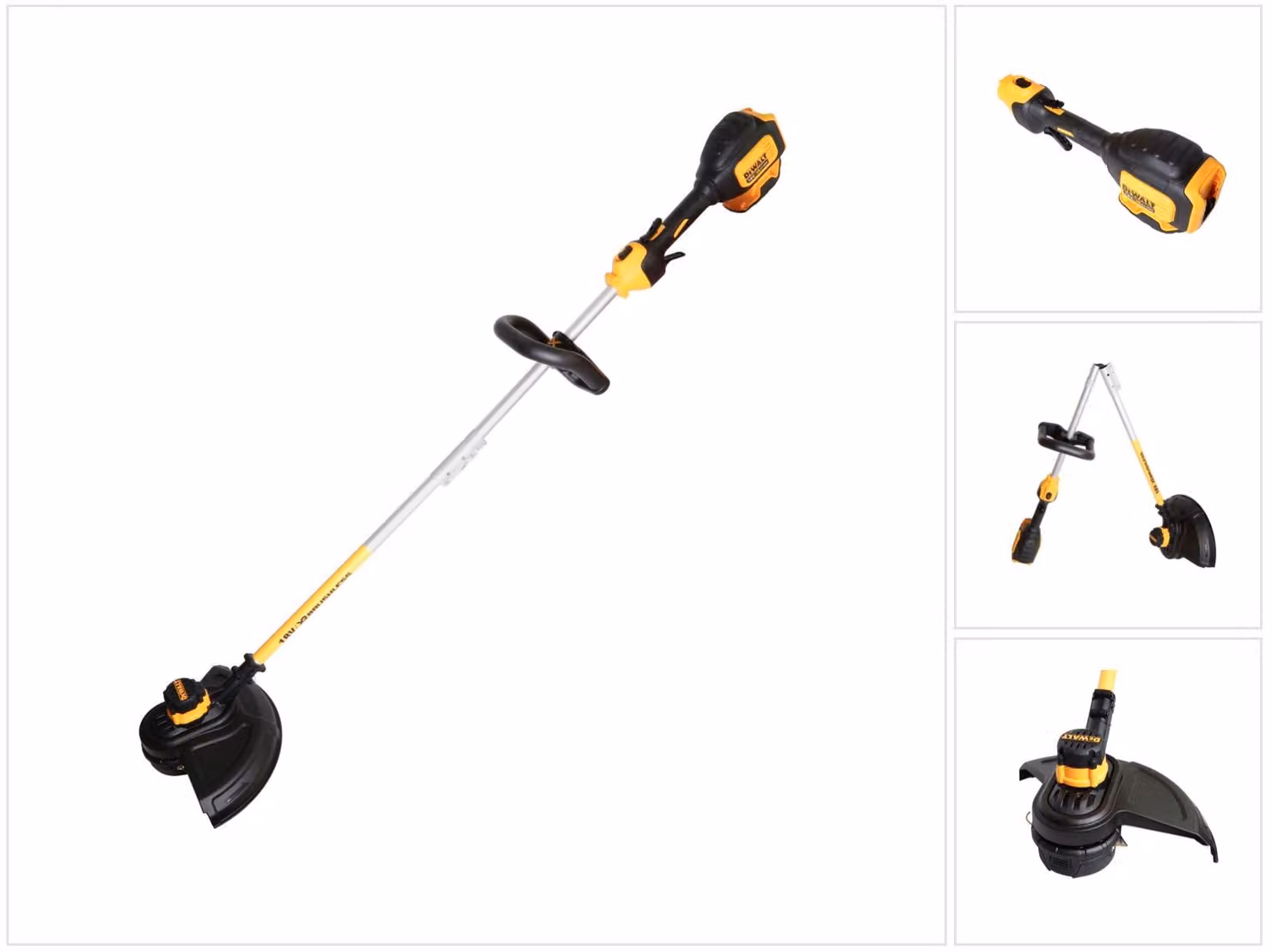 DEWALT DCM561PBS-XJ, tagliaerba, 3,3 cm, filo in nylon, impugnatura a D, 6000 giri/min, giallo